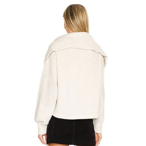 Free People Dean Pullover Sz Large Cream - Picture 2 of 6